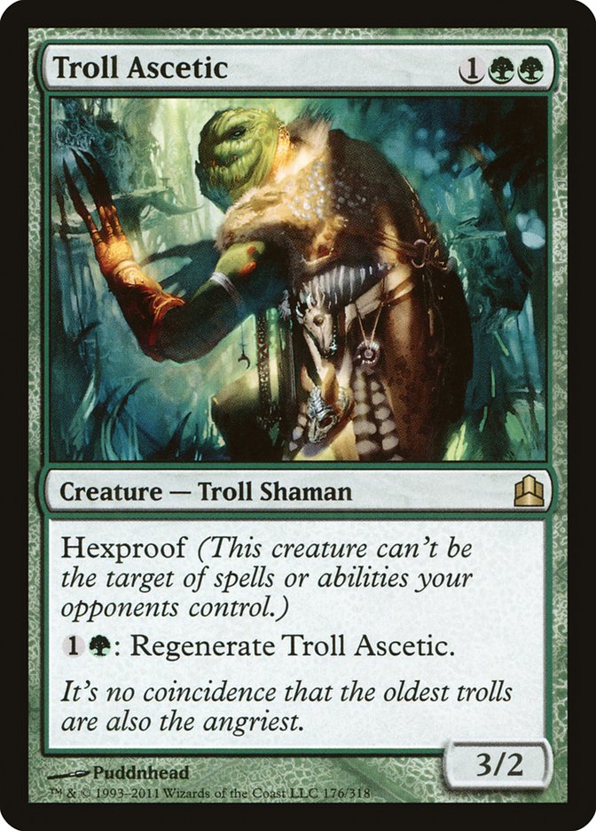 Magic | Troll Ascetic [Commander 2011] | The Nerd Merchant