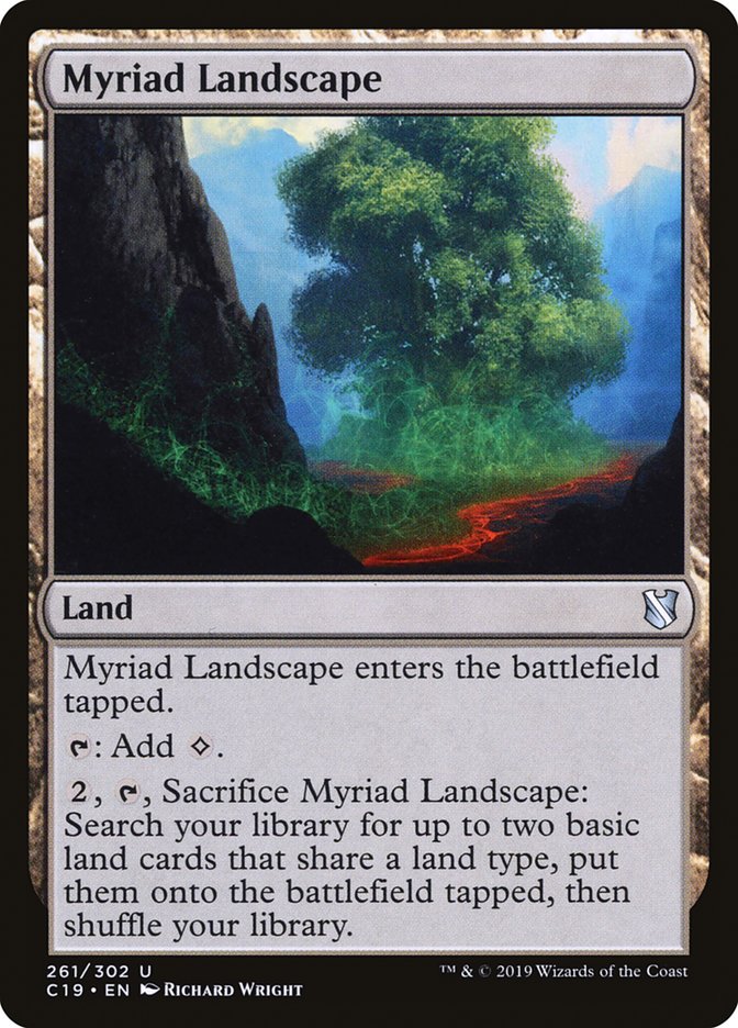 Magic | Myriad Landscape [Commander 2019] | The Nerd Merchant