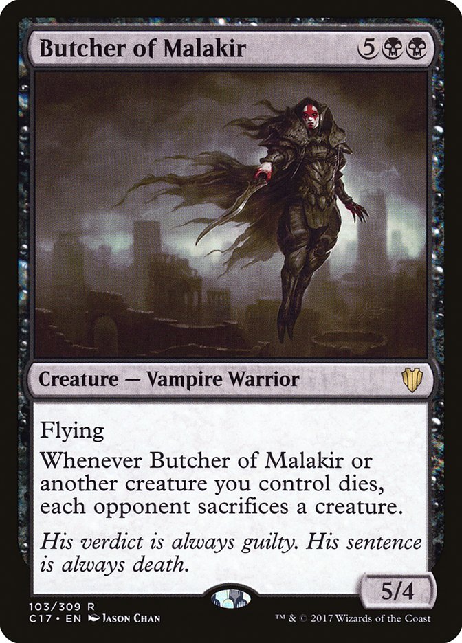 Magic | Butcher of Malakir [Commander 2017] | The Nerd Merchant