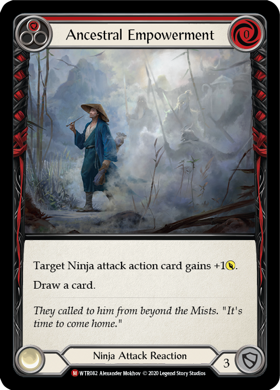 Flesh and Blood TCG | Ancestral Empowerment [U-WTR082] (Welcome to Rathe Unlimited)  Unlimited Rainbow Foil | The Nerd Merchant