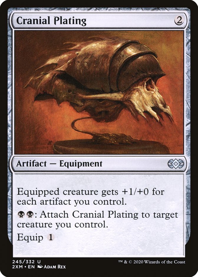 Magic | Cranial Plating [Double Masters] | The Nerd Merchant