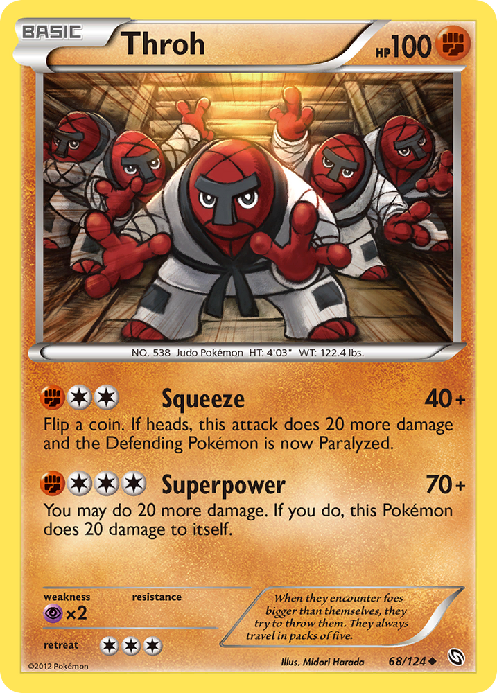 Pokemon | Throh (68/124) [Black & White: Dragons Exalted] | The Nerd Merchant