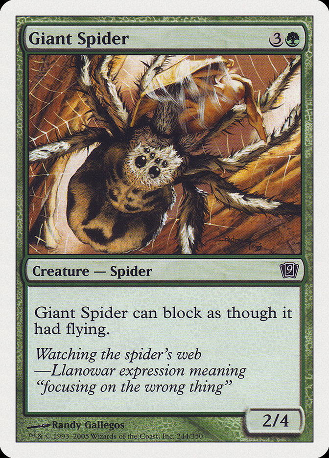 Magic | Giant Spider [Ninth Edition] | The Nerd Merchant