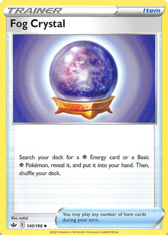Pokemon | Fog Crystal (140/198) [Sword & Shield: Chilling Reign] | The Nerd Merchant