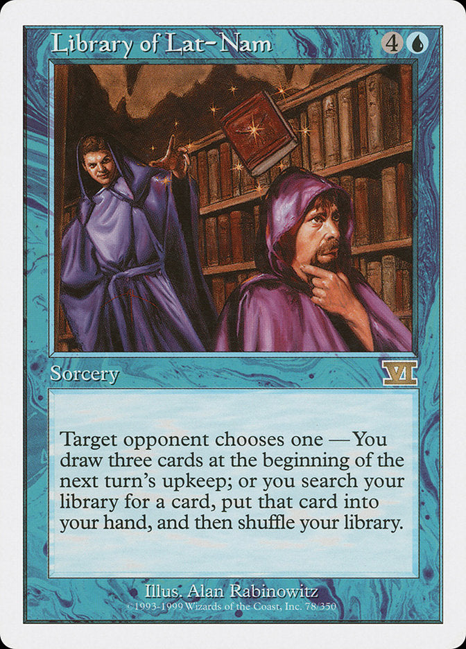 Magic | Library of Lat-Nam [Classic Sixth Edition] | The Nerd Merchant