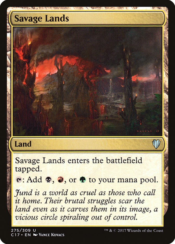 Magic | Savage Lands [Commander 2017] | The Nerd Merchant