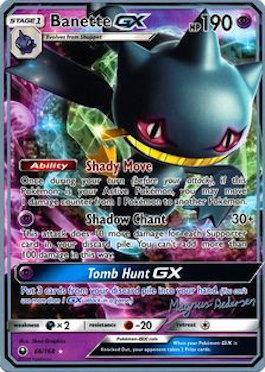 Pokemon | Banette GX (66/168) (Garbanette - Magnus Pedersen) [World Championships 2018] | The Nerd Merchant