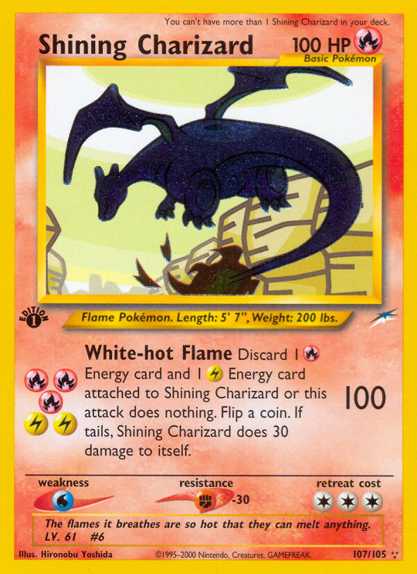 Pokemon | Shining Charizard (107/105) [Neo Destiny 1st Edition] | The Nerd Merchant