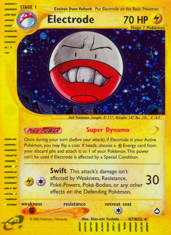 Pokemon | Electrode (H7/H32) [Aquapolis] | The Nerd Merchant