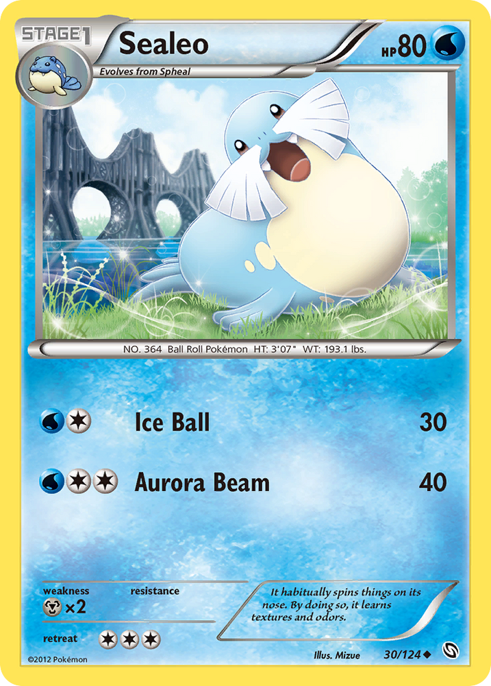 Pokemon | Sealeo (30/124) [Black & White: Dragons Exalted] | The Nerd Merchant