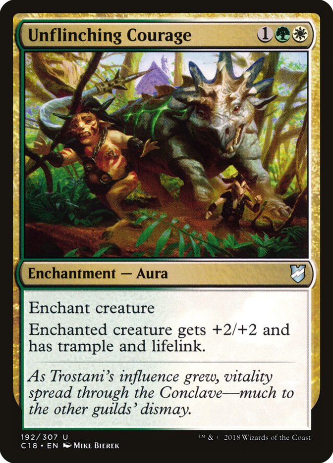 Magic | Unflinching Courage [Commander 2018] | The Nerd Merchant