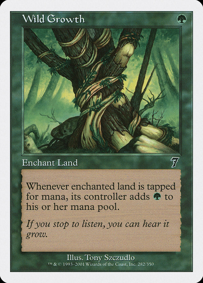 Magic | Wild Growth [Seventh Edition] | The Nerd Merchant