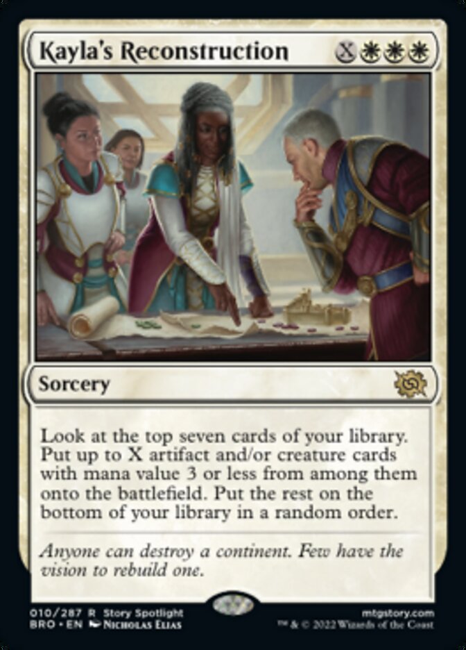 Magic | Kayla's Reconstruction [The Brothers' War] | The Nerd Merchant