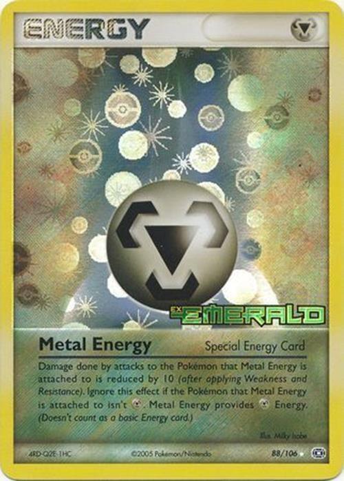 Pokemon | Metal Energy (88/106) (Stamped) [EX: Emerald] | The Nerd Merchant