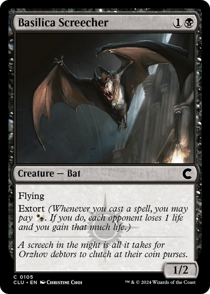 Magic | Basilica Screecher [Ravnica: Clue Edition] | The Nerd Merchant