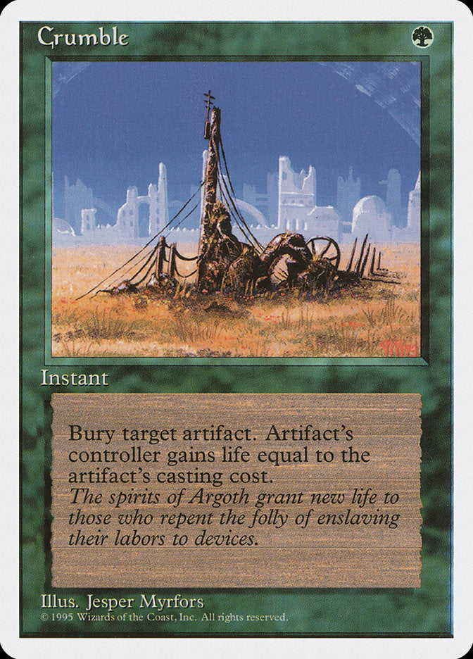 Magic | Crumble [Fourth Edition] | The Nerd Merchant