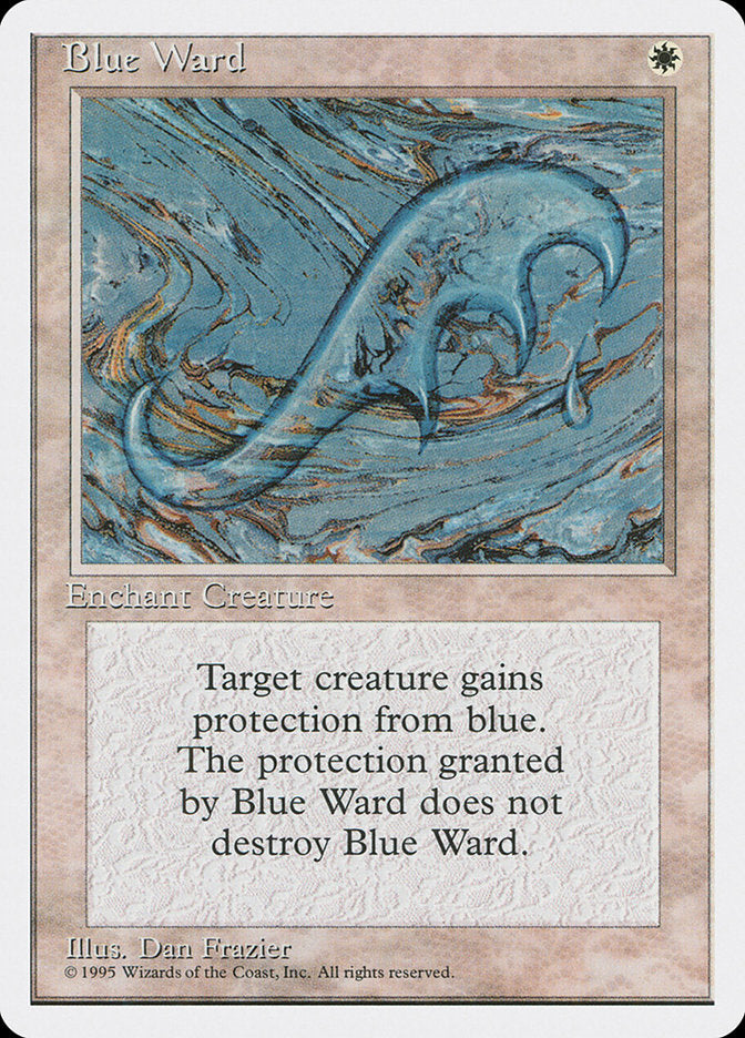 Magic | Blue Ward [Fourth Edition] | The Nerd Merchant