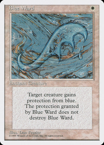 Magic | Blue Ward [Fourth Edition] | The Nerd Merchant
