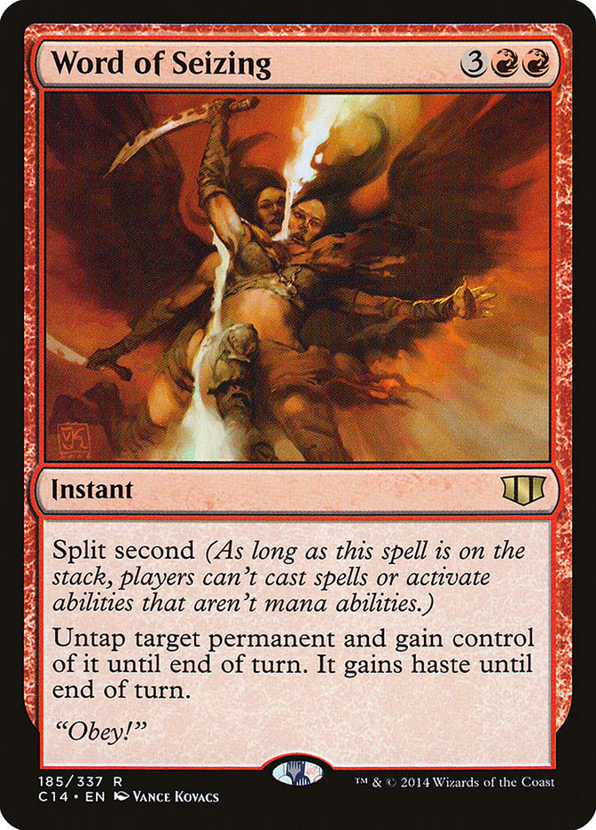 Magic | Word of Seizing [Commander 2014] | The Nerd Merchant