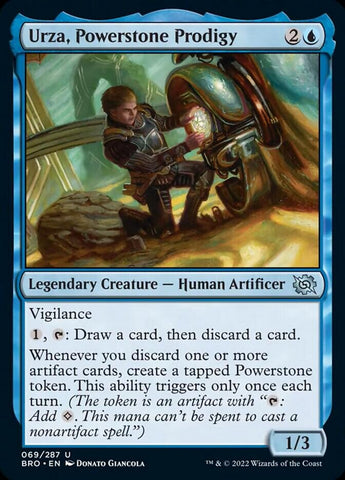 Magic | Urza, Powerstone Prodigy [The Brothers' War] | The Nerd Merchant