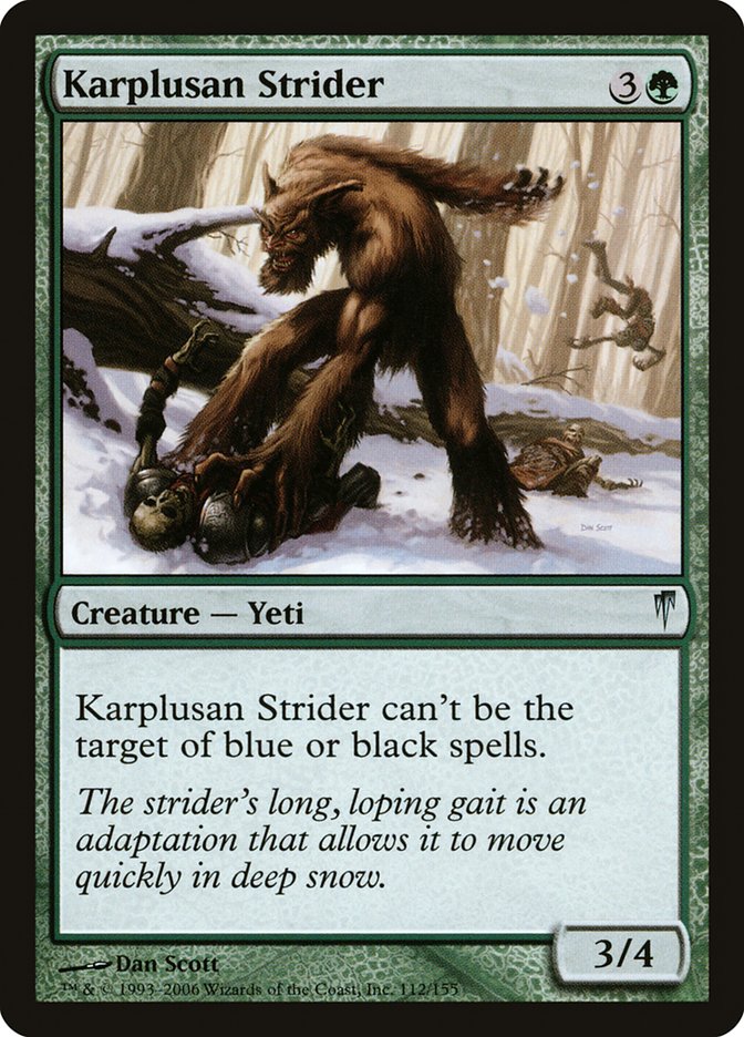 Magic | Karplusan Strider [Coldsnap] | The Nerd Merchant