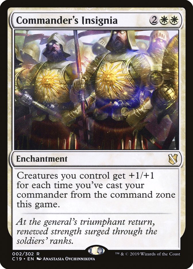 Magic | Commander's Insignia [Commander 2019] | The Nerd Merchant