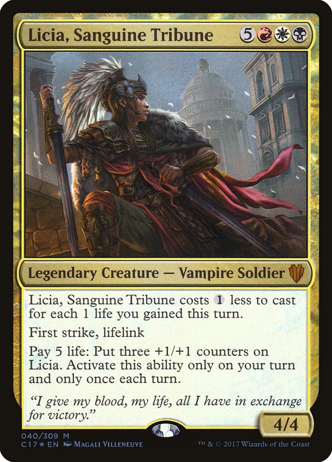 Magic | Licia, Sanguine Tribune [Commander 2017] | The Nerd Merchant