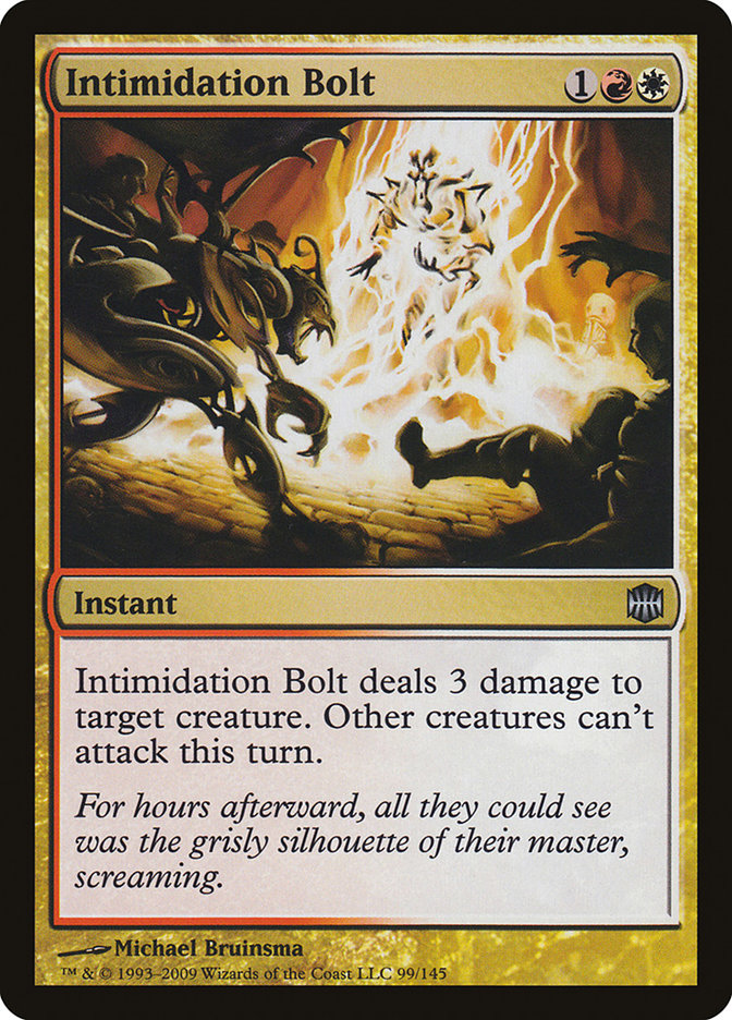 Magic | Intimidation Bolt [Alara Reborn] | The Nerd Merchant