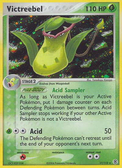 Pokemon | Victreebel (17/112) [EX: FireRed & LeafGreen] | The Nerd Merchant