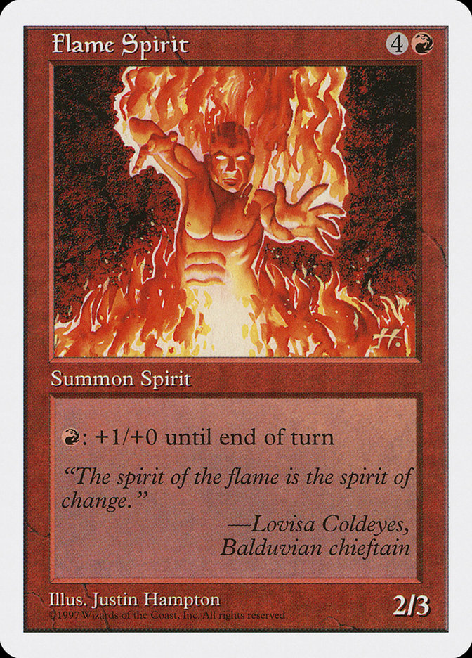 Magic | Flame Spirit [Fifth Edition] | The Nerd Merchant