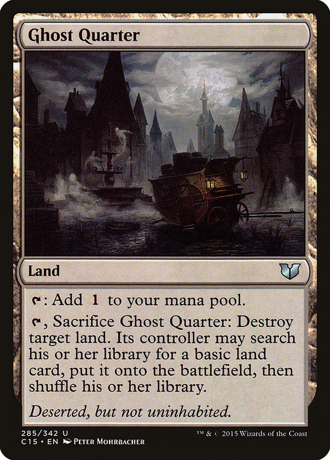 Magic | Ghost Quarter [Commander 2015] | The Nerd Merchant