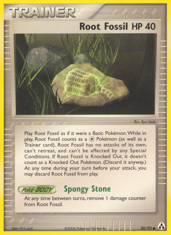Pokemon | Root Fossil (80/92) [EX: Legend Maker] | The Nerd Merchant
