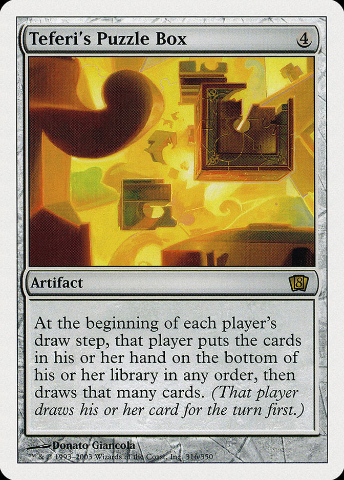 Magic | Teferi's Puzzle Box [Eighth Edition] | The Nerd Merchant