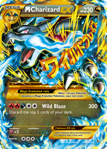 Pokemon | M Charizard EX (108/106) [XY: Flashfire] | The Nerd Merchant