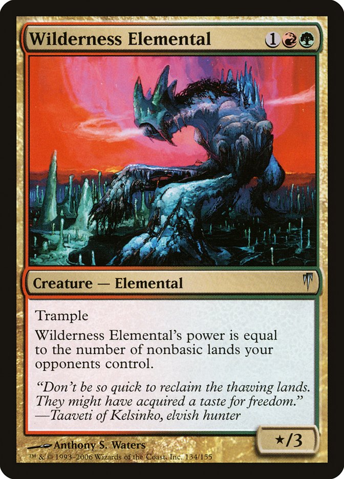 Magic | Wilderness Elemental [Coldsnap] | The Nerd Merchant