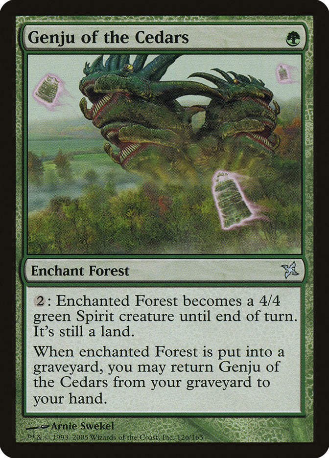 Magic | Genju of the Cedars [Betrayers of Kamigawa] | The Nerd Merchant