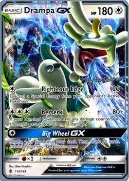 Pokemon | Drampa GX (115/145) (Garbanette - Magnus Pedersen) [World Championships 2018] | The Nerd Merchant
