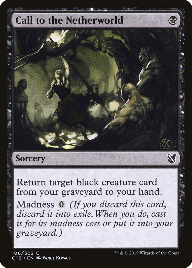 Magic | Call to the Netherworld [Commander 2019] | The Nerd Merchant