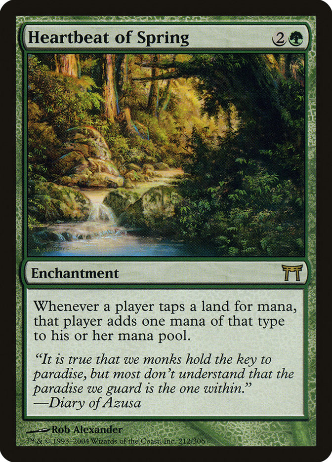 Magic | Heartbeat of Spring [Champions of Kamigawa] | The Nerd Merchant