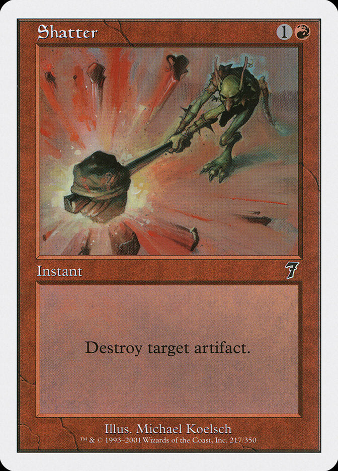 Magic | Shatter [Seventh Edition] | The Nerd Merchant