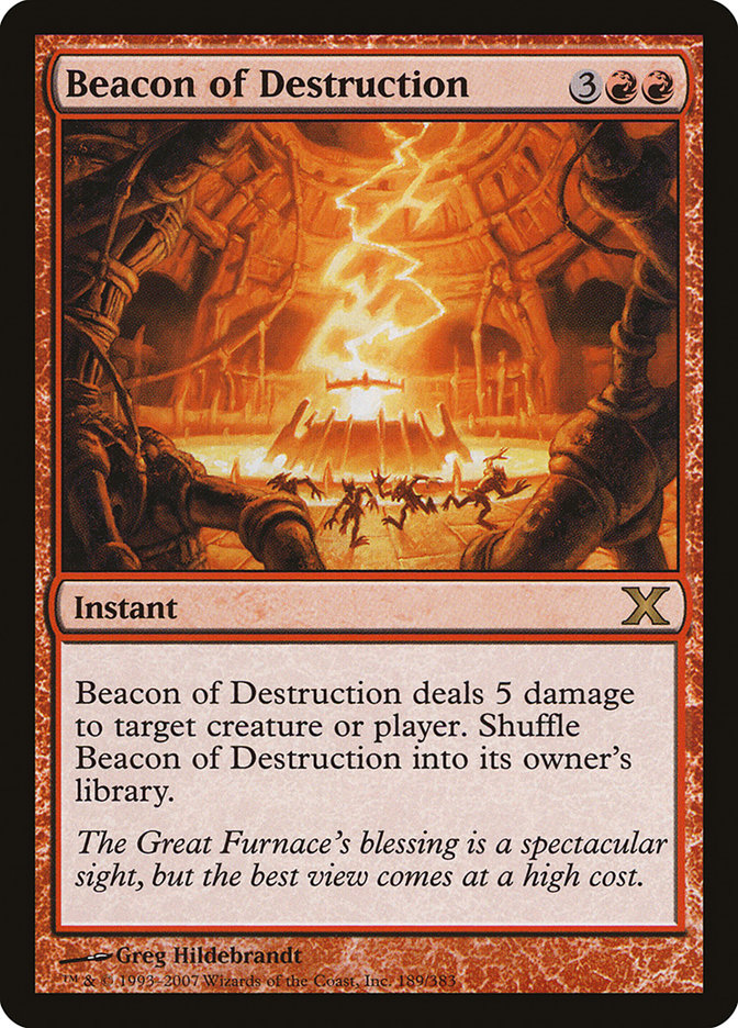 Magic | Beacon of Destruction [Tenth Edition] | The Nerd Merchant