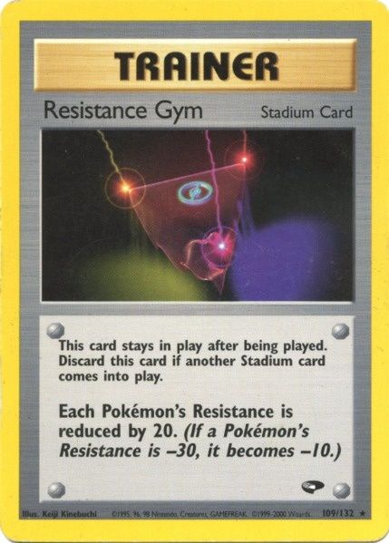 Pokemon | Resistance Gym (109/132) [Gym Challenge Unlimited] | The Nerd Merchant