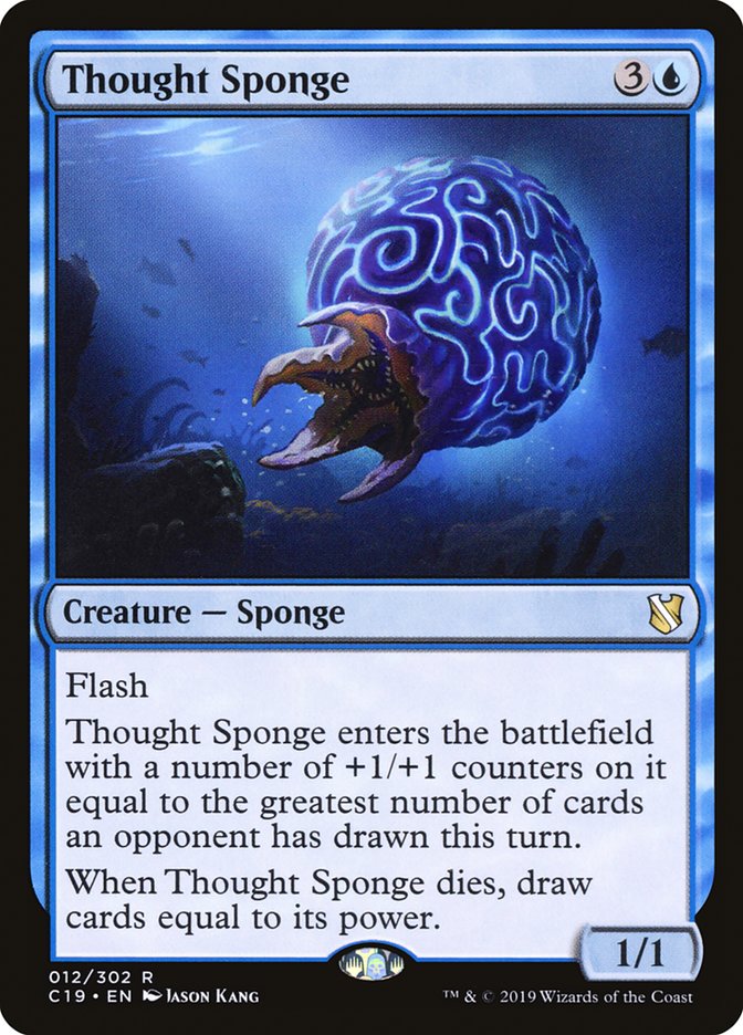 Magic | Thought Sponge [Commander 2019] | The Nerd Merchant