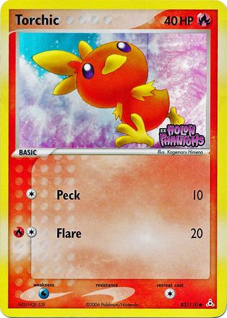 Pokemon | Torchic (83/110) (Stamped) [EX: Holon Phantoms] | The Nerd Merchant
