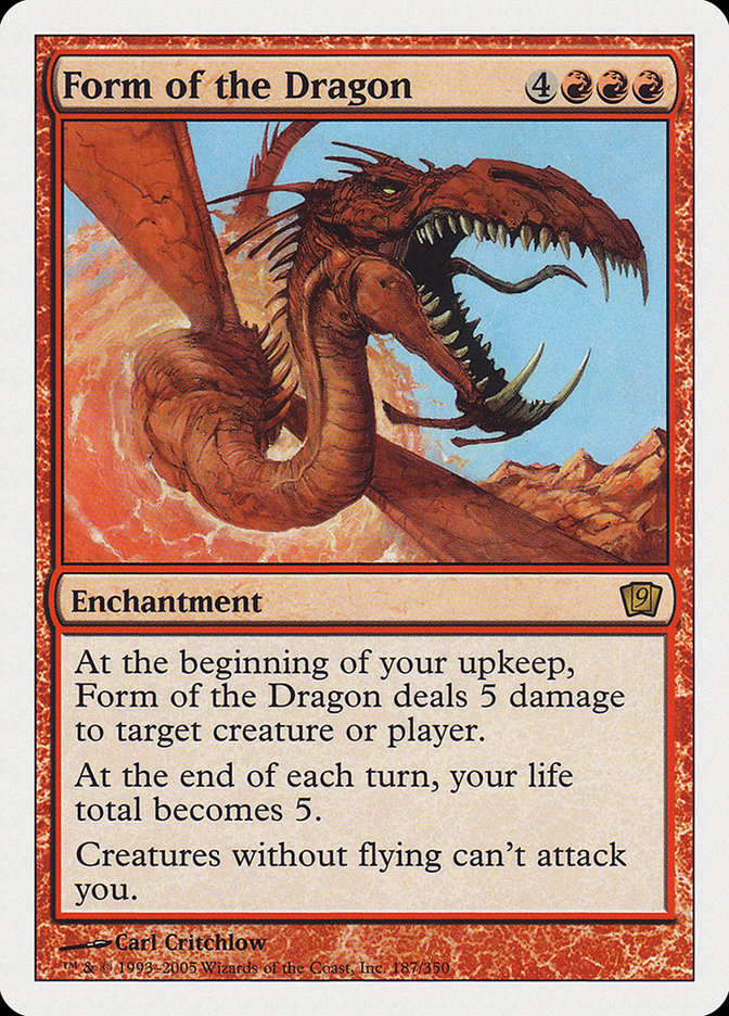 Magic | Form of the Dragon [Ninth Edition] | The Nerd Merchant