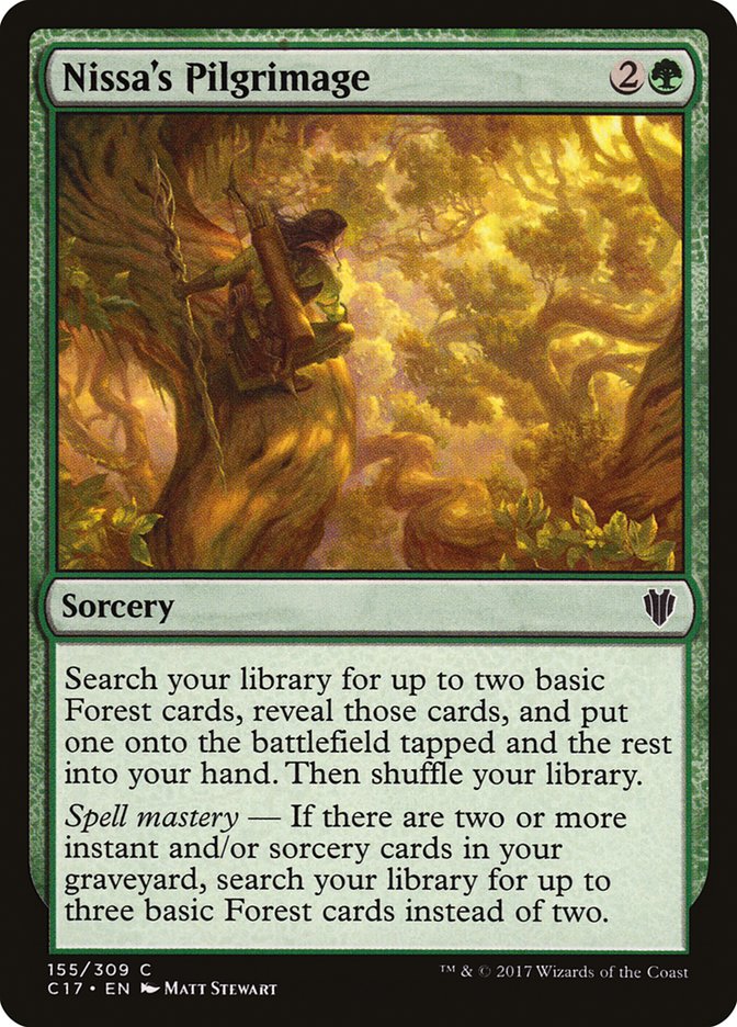 Magic | Nissa's Pilgrimage [Commander 2017] | The Nerd Merchant