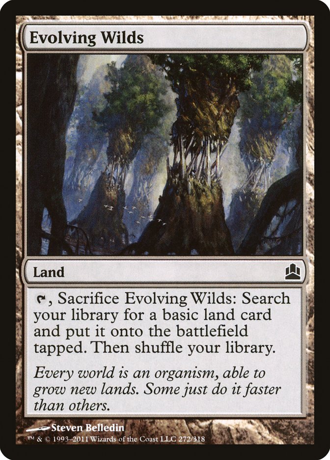 Magic | Evolving Wilds [Commander 2011] | The Nerd Merchant