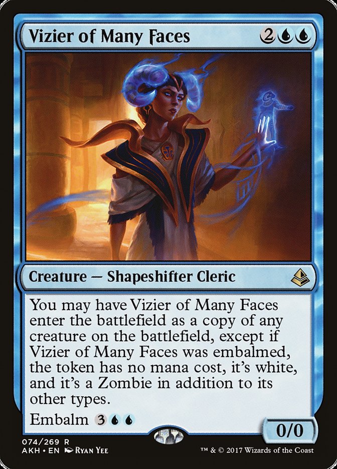 Magic | Vizier of Many Faces [Amonkhet] | The Nerd Merchant