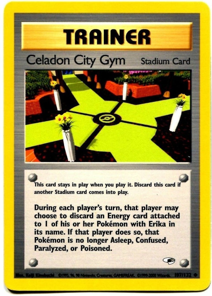 Pokemon | Celadon City Gym (107/132) [Gym Heroes Unlimited] | The Nerd Merchant
