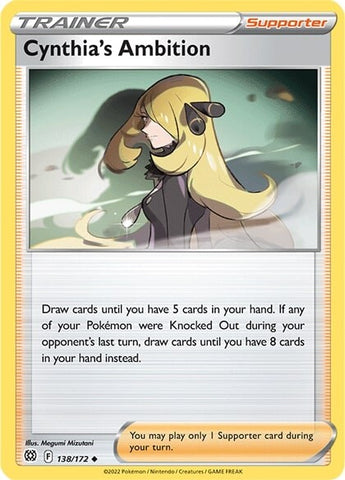 Pokemon | Cynthia's Ambition (138/172) [Sword & Shield: Brilliant Stars] | The Nerd Merchant